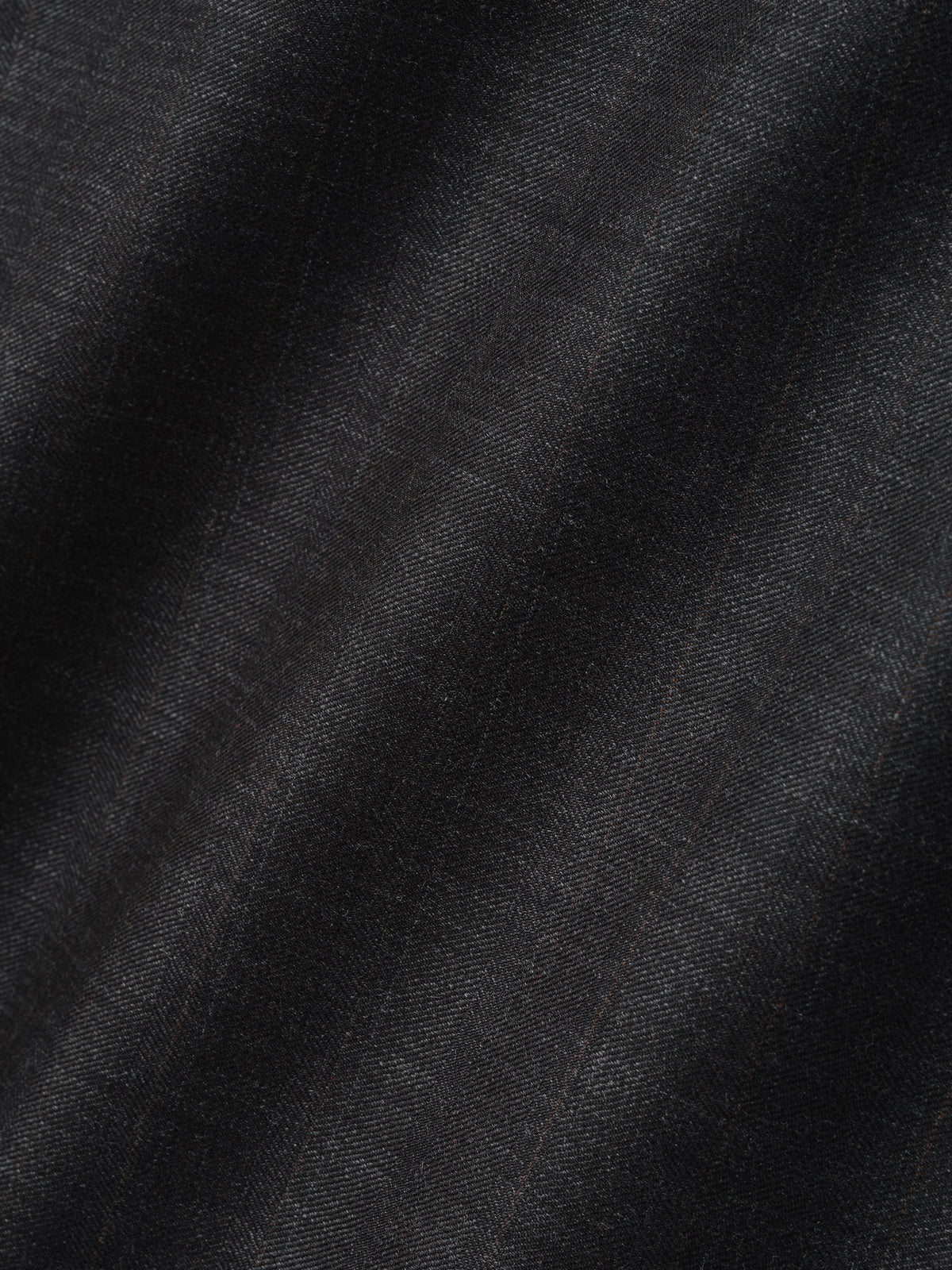 Grey Striped Wool Collarless Sport Jacket