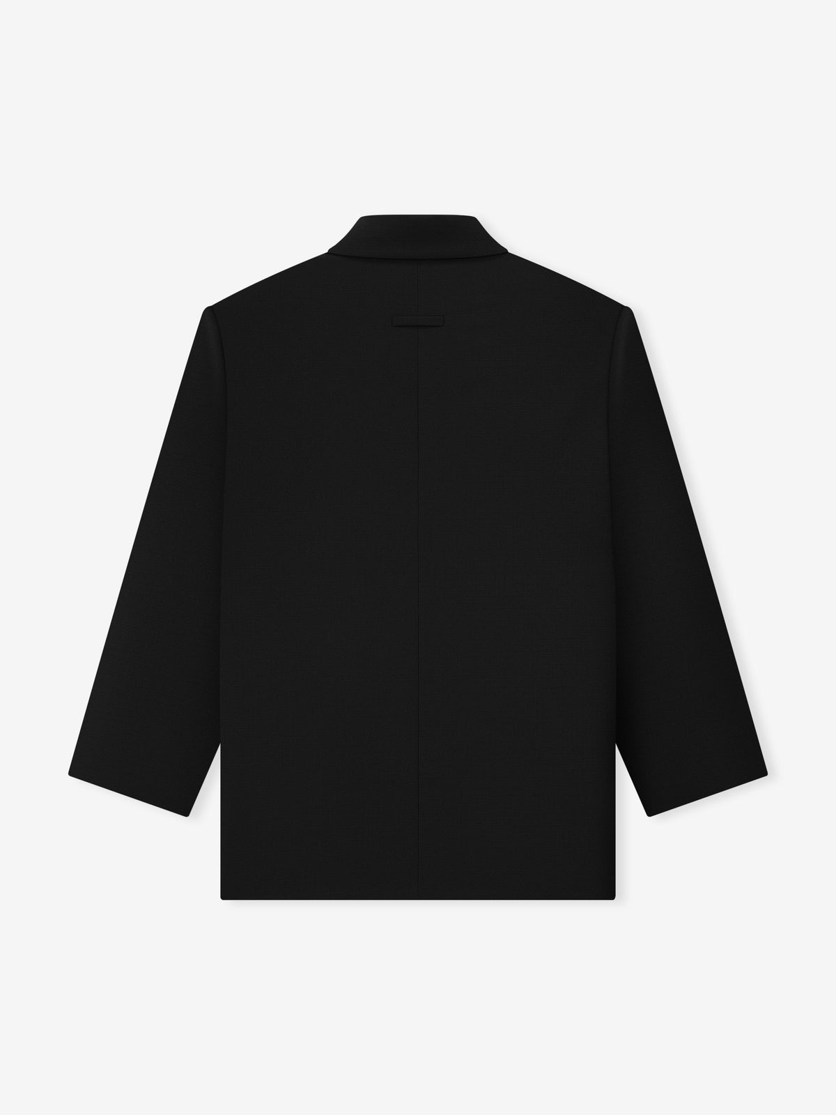 Wool Ripstop Relaxed Long Jacket